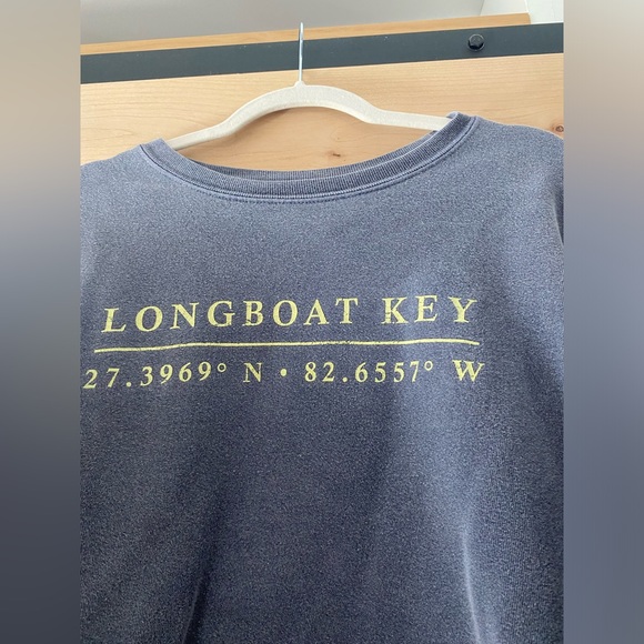 Breezin’ Up Vintage Longboat Key Crewneck Sweatshirt - size small - Picture 2 of 6